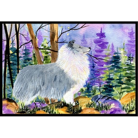 Carolines Treasures 18 x 27 in. Sheltie Indoor Outdoor Doormat CA79115